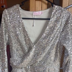 Pink Lily Dress medium